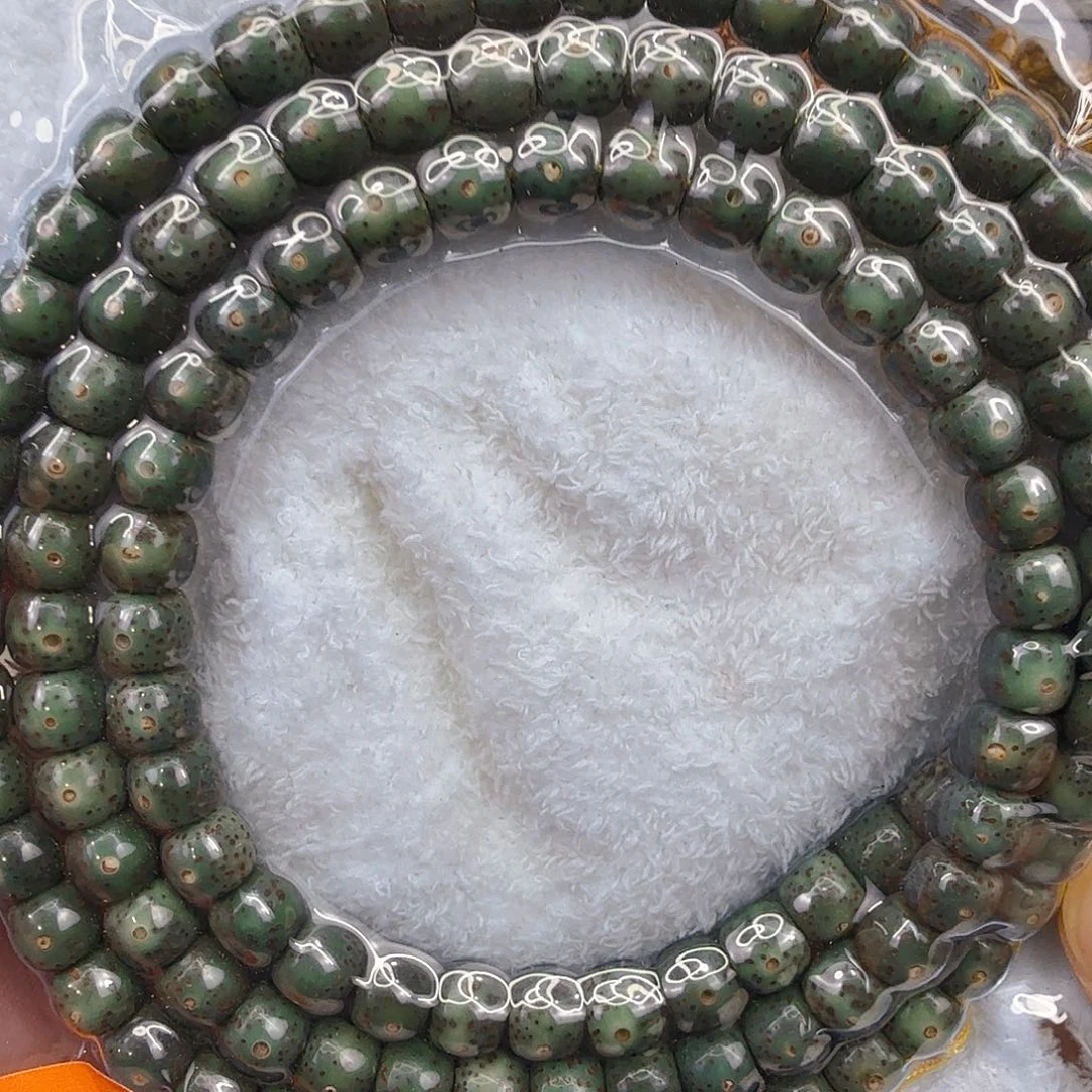 星月菩提手串19殿堂绿星月菩提87-108