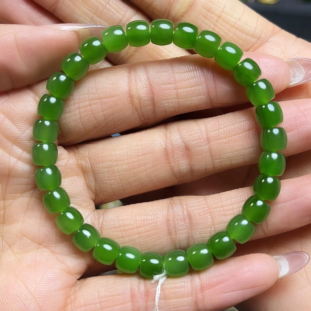 和田玉手串卡7未镶嵌