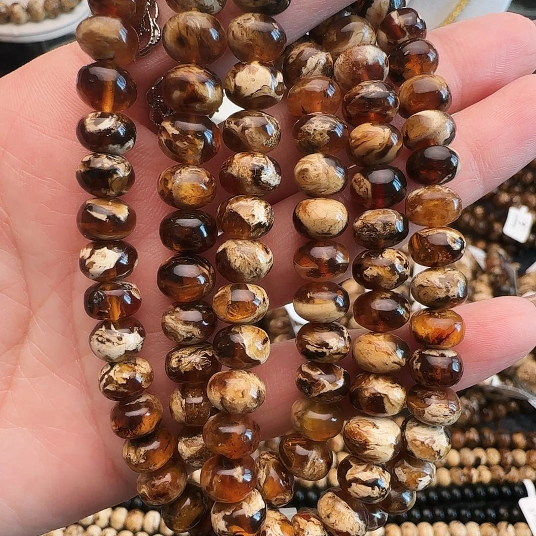 琥珀未镶嵌手链抚顺琥珀