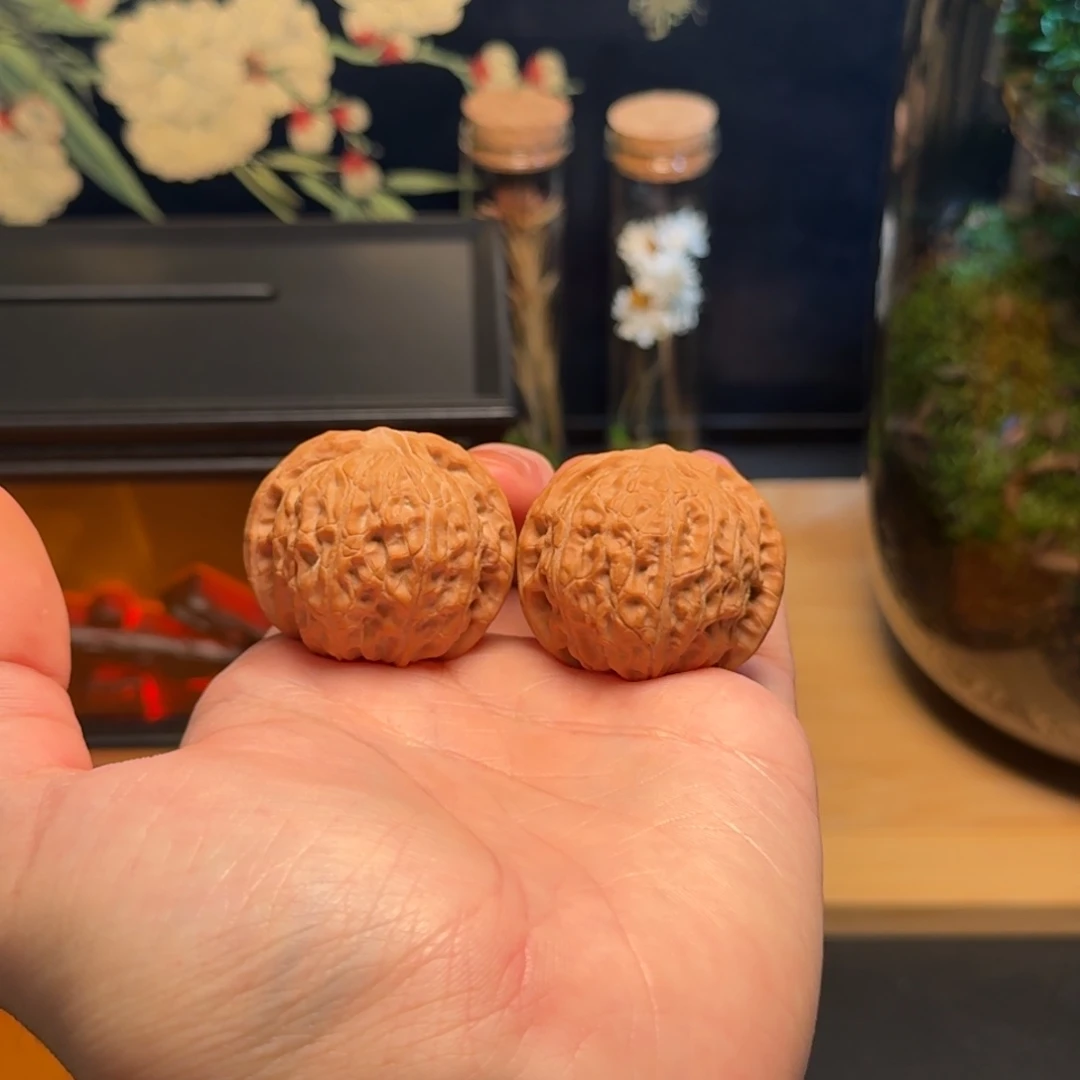 宋***生把件文玩核桃38mm全品乾隆磨