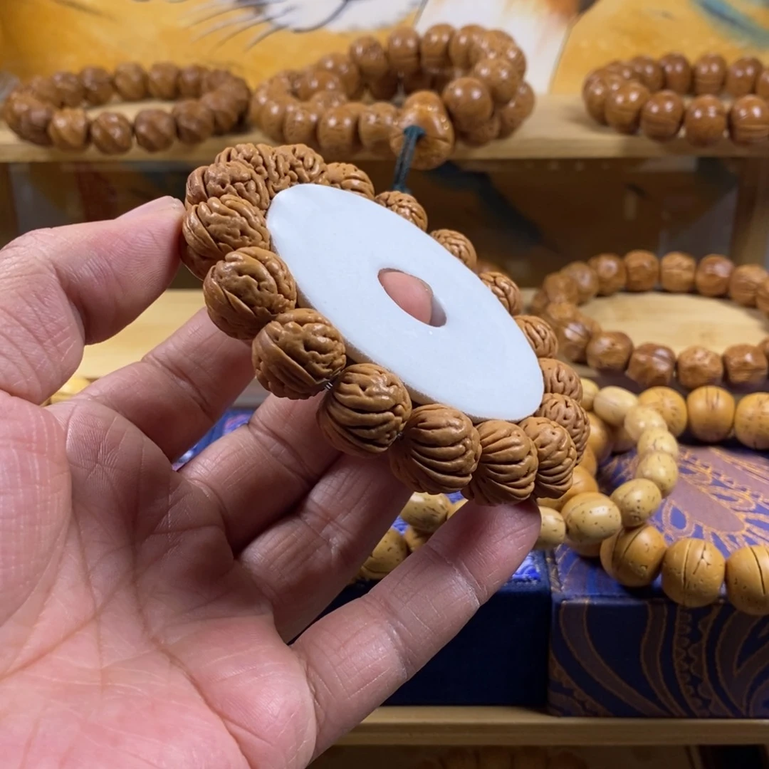 桃核吊坠純***樂龙纹大肠纹