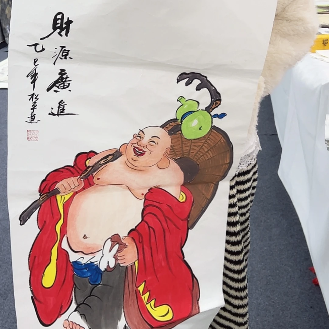 国画事事顺心如意万事如意