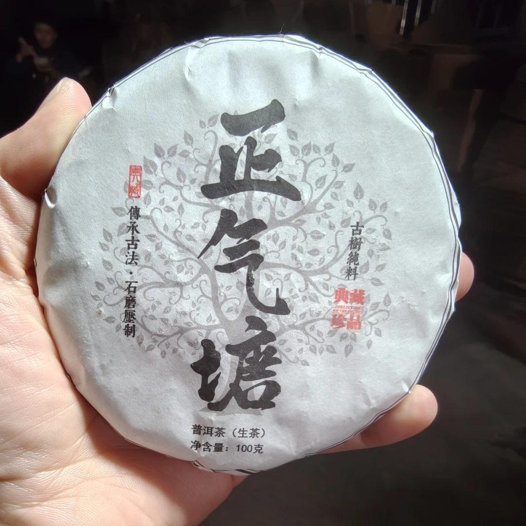 2024年正气春茶 100克饼 2月6【35号】