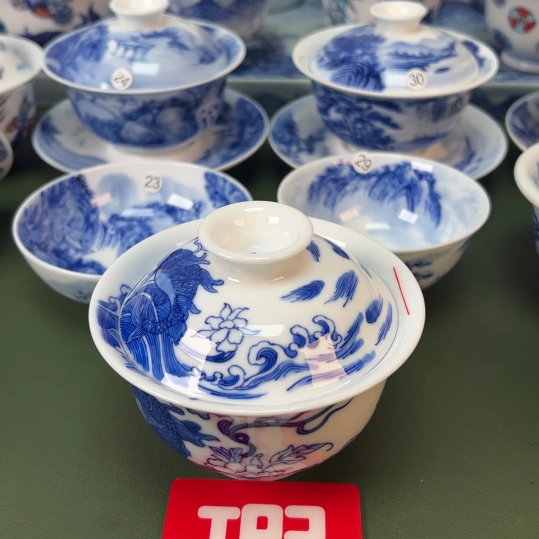 木木景德镇纯手工纯手绘茶具53