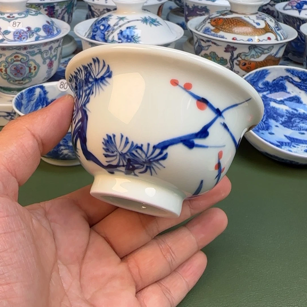 纯手工纯手绘茶具43