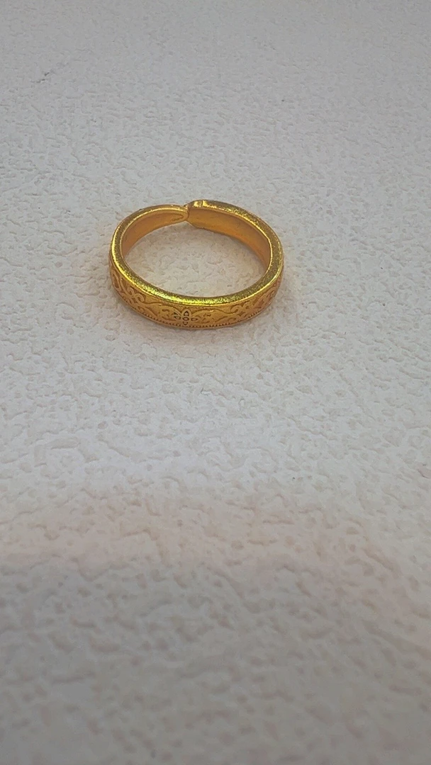 铜合金亚克力戒指 传承款珐琅工艺精品女戒戒指75