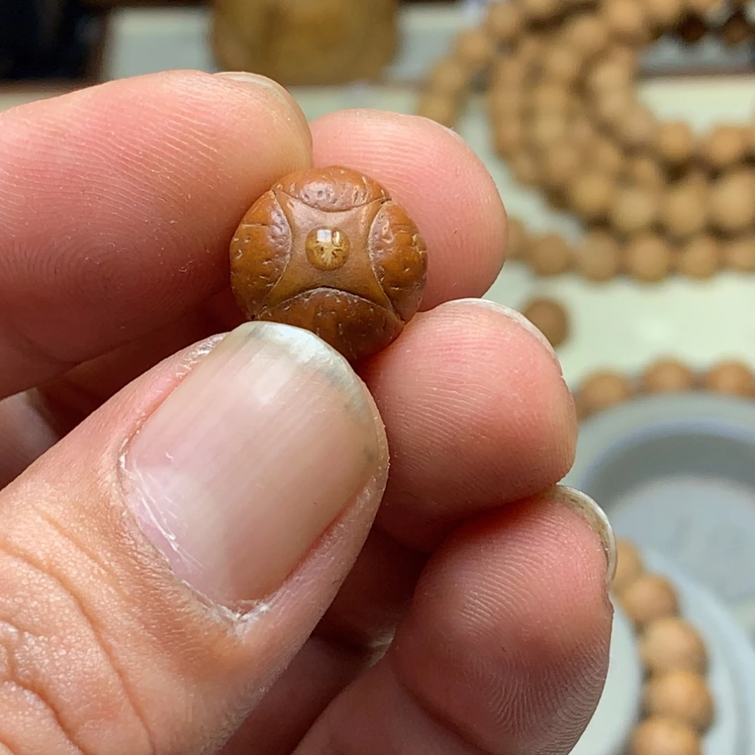 凤眼菩提手串环****道菩提麒麟