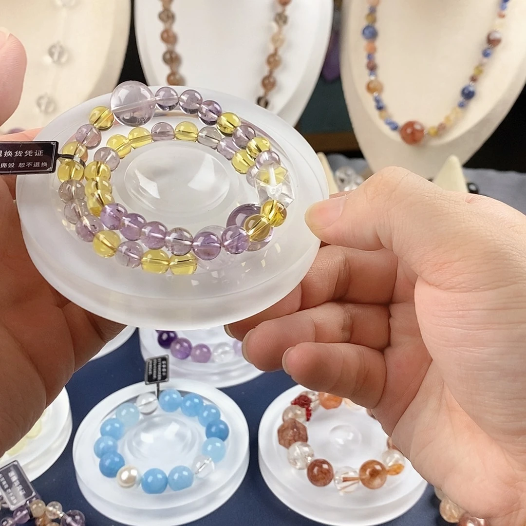 银S925镶嵌手链水晶
