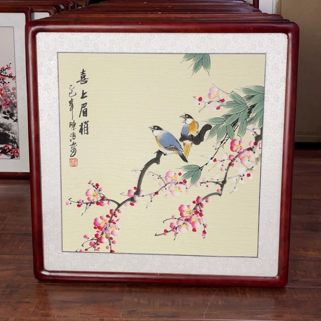 国画带框尺寸63*63厘米