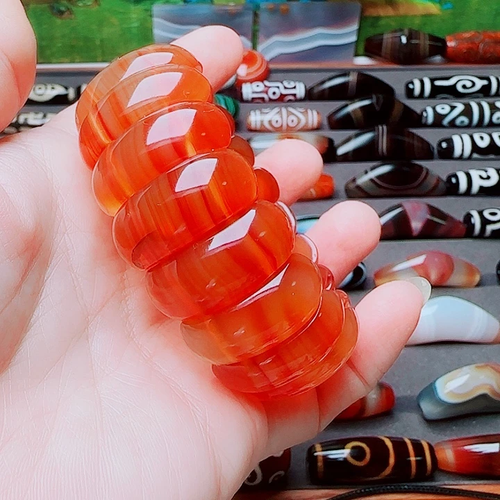 玛瑙/玉髓合金珠宝半成品