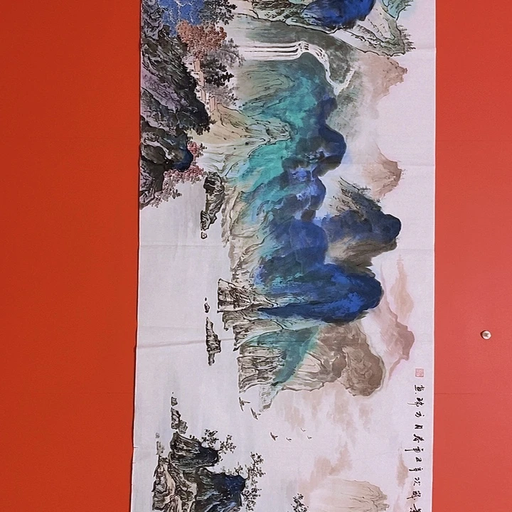 国画山水花鸟字画书画国画