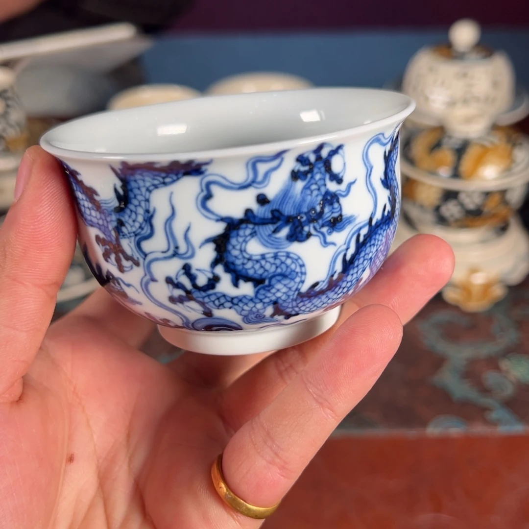 杯景德镇手绘陶瓷