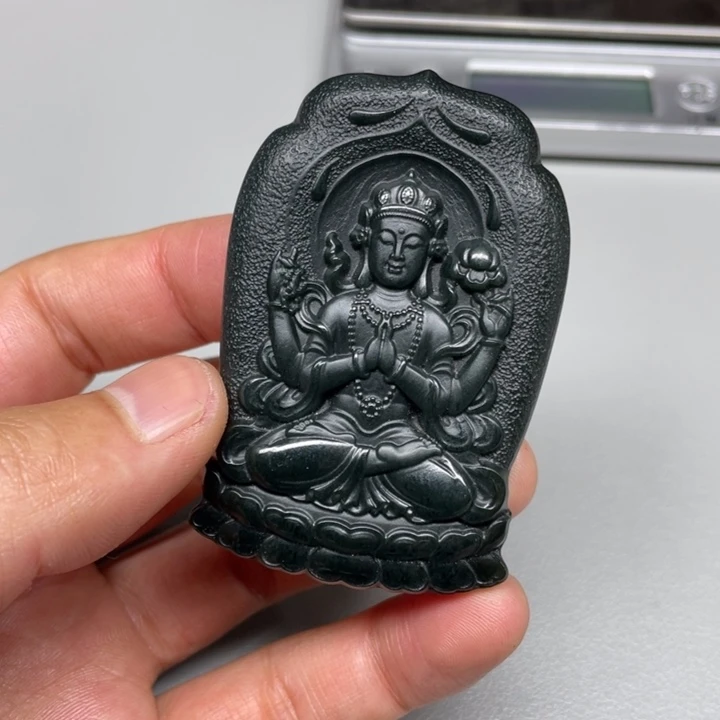 和田玉吊坠(不含链)未镶嵌带****行