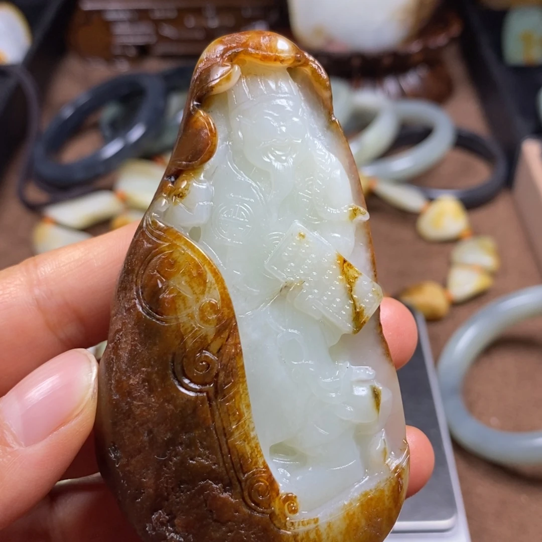 未镶嵌和田玉把件
