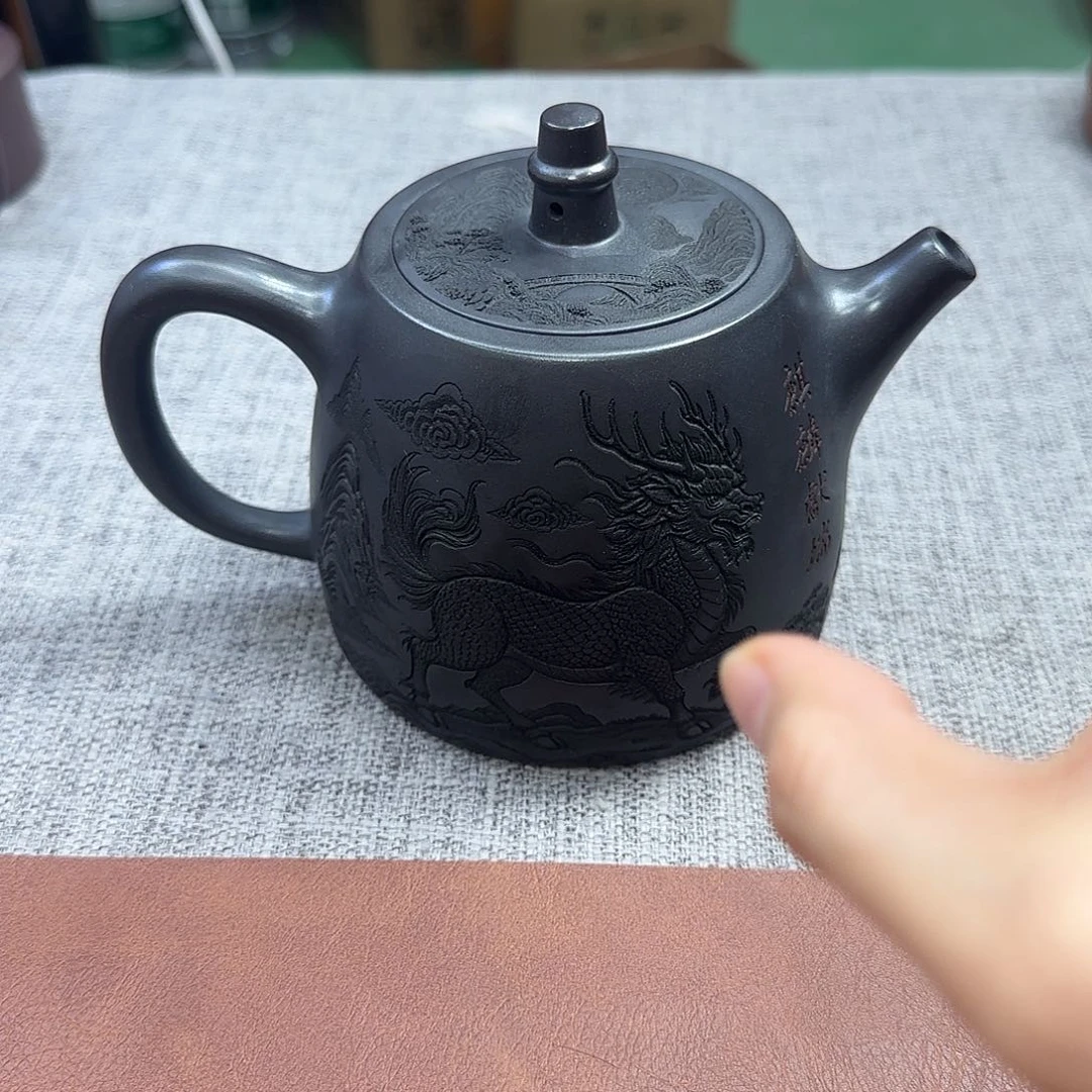 紫砂茶壶民间手艺人全手工制作