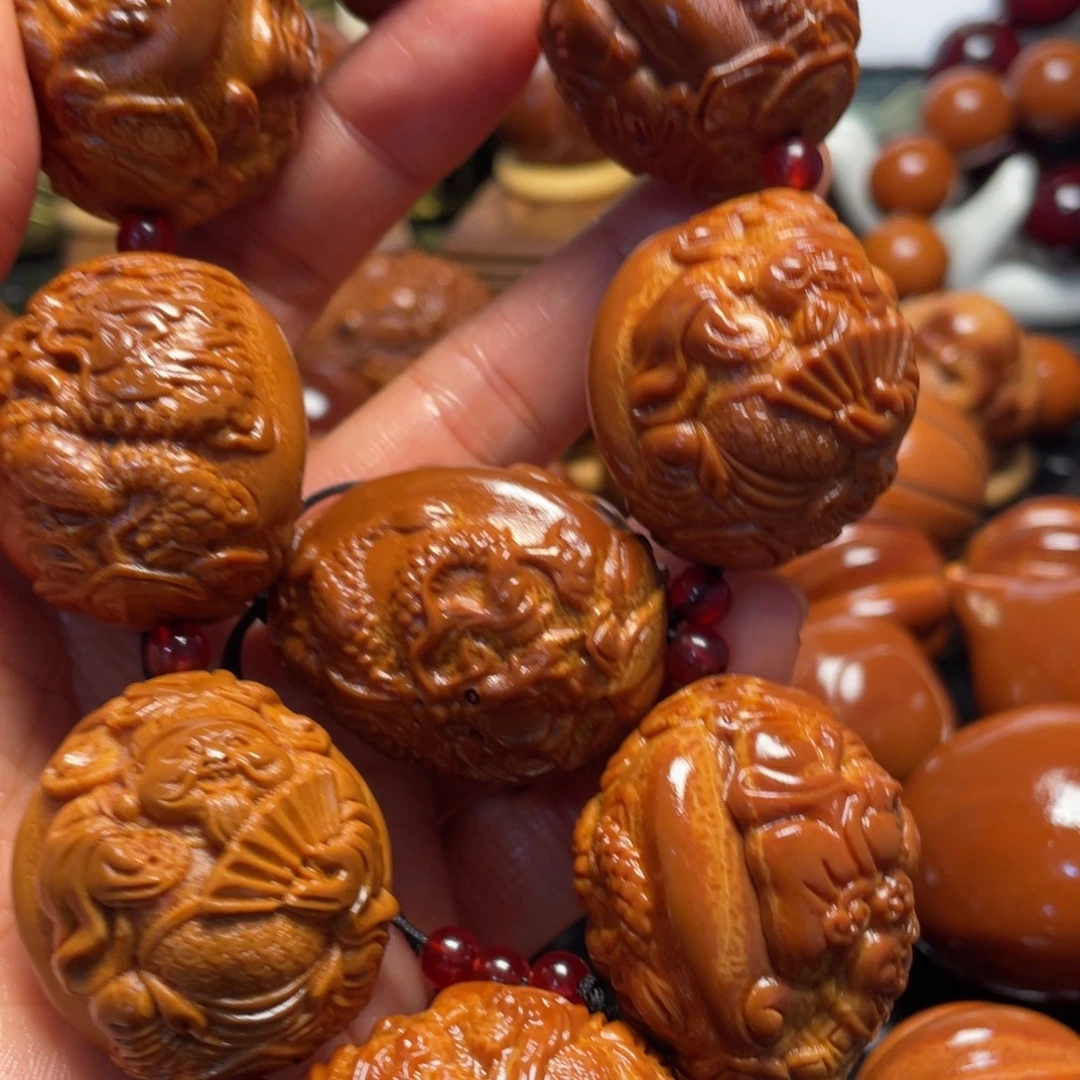 橄榄核手串/手链龙财直播128