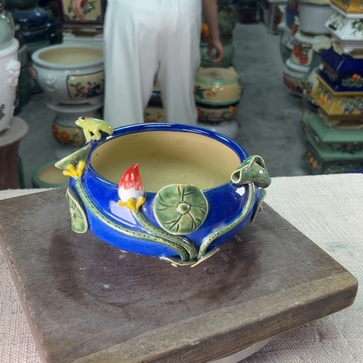 泳坤堂石湾盆陶瓷