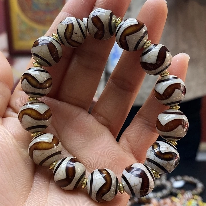 玛瑙/玉髓（覆膜）合金手链