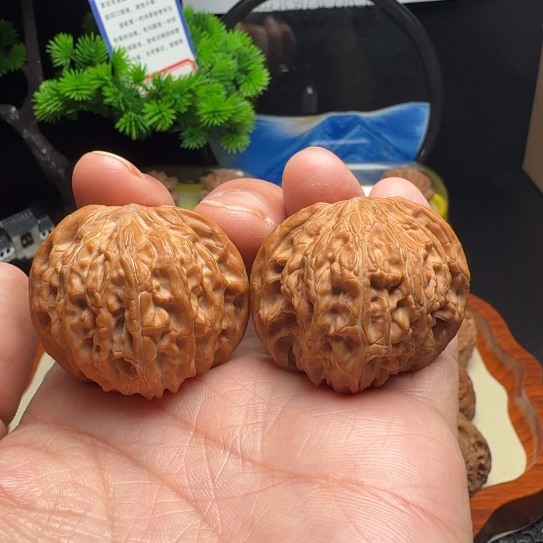 把件文玩核桃全品磨盘40