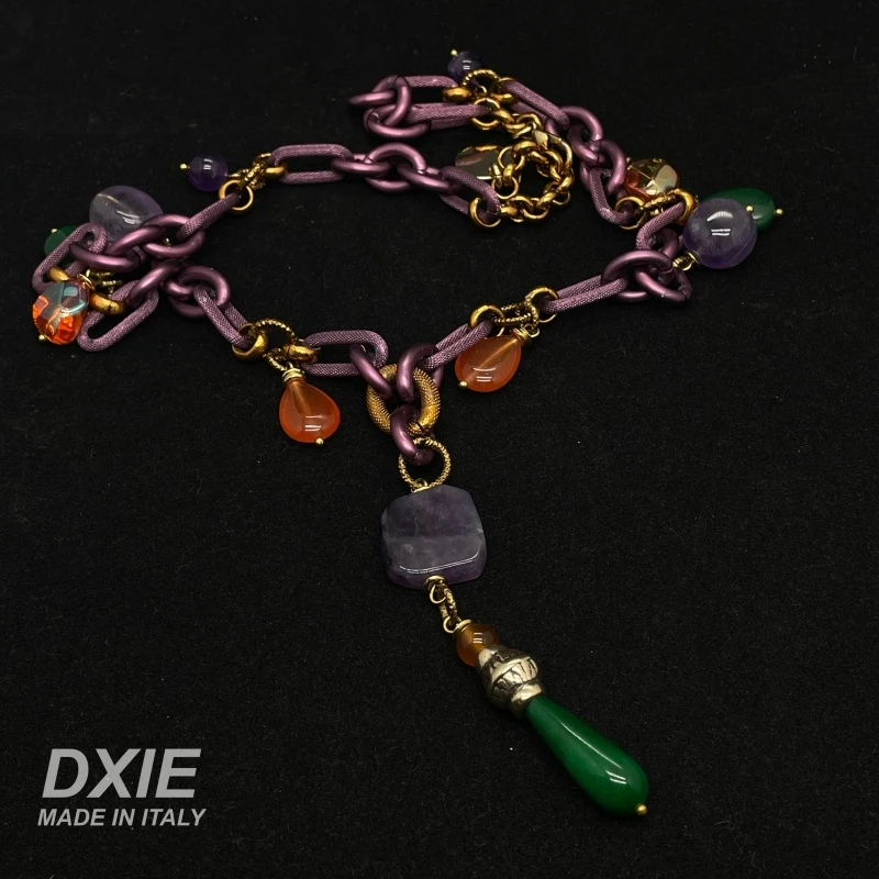 铜合金 树脂 项链 LC 20815