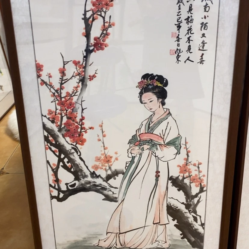 【闪购商品】国画手绘国画带框