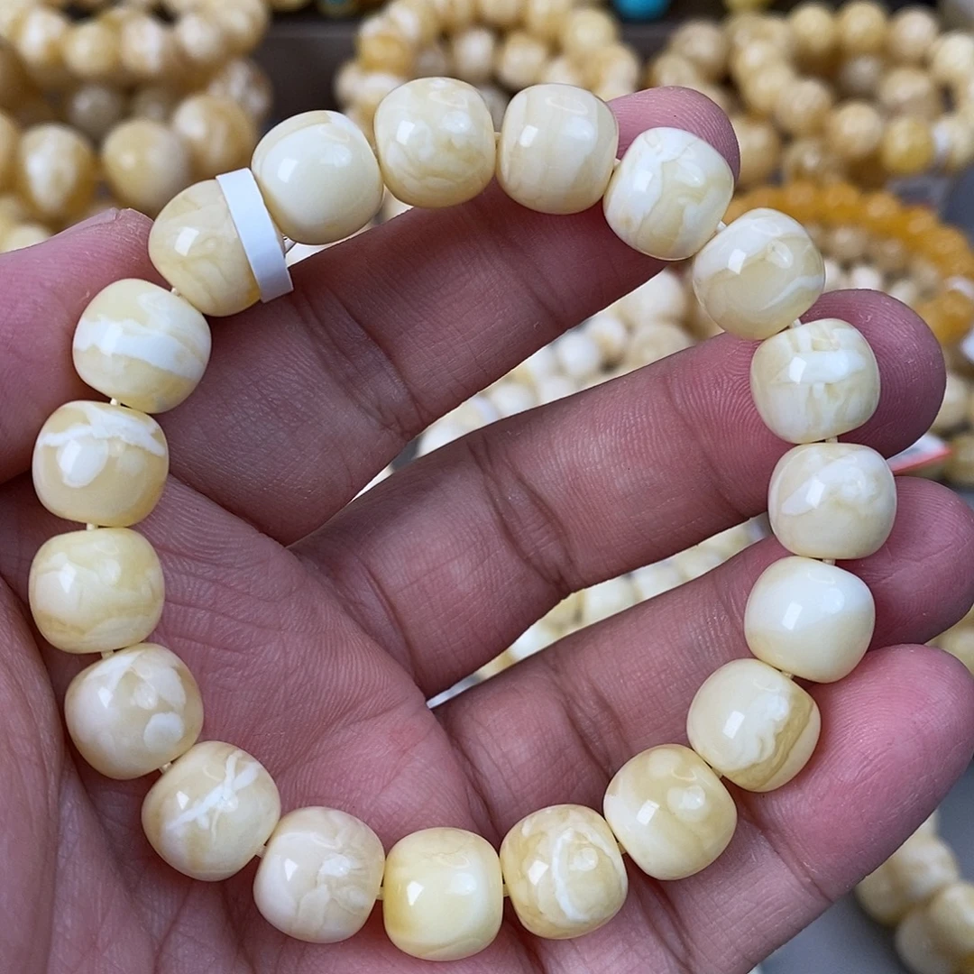 蜜蜡未镶嵌珠宝奇石12mm 19.7g