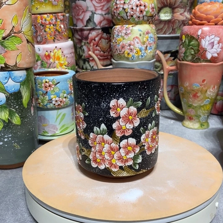 景德镇艺术手绘作品