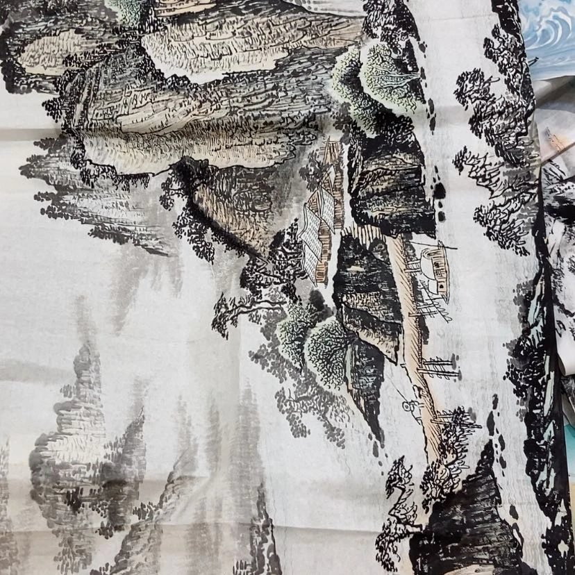 【闪购商品】落**径国画艺术作品欣赏