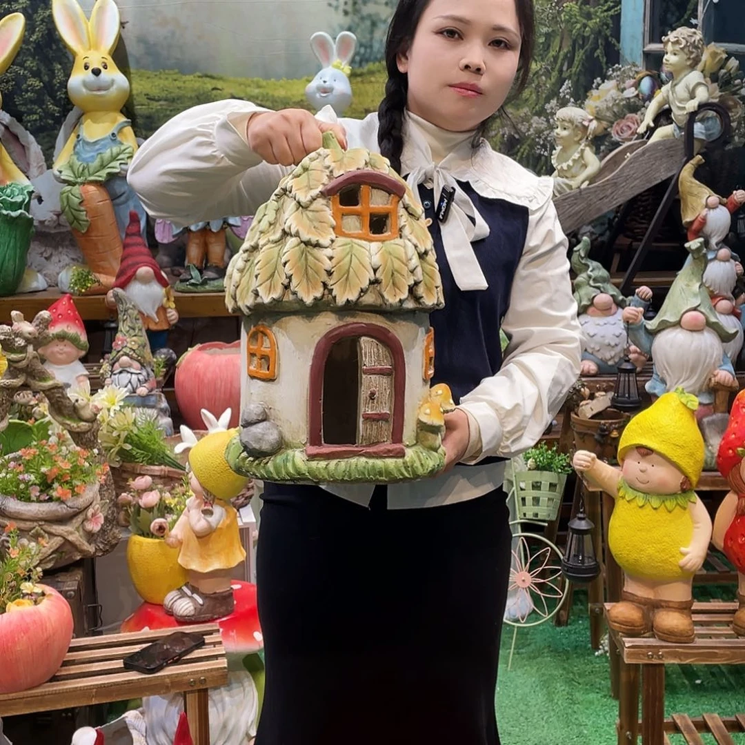 摆件花园摆件红红火火