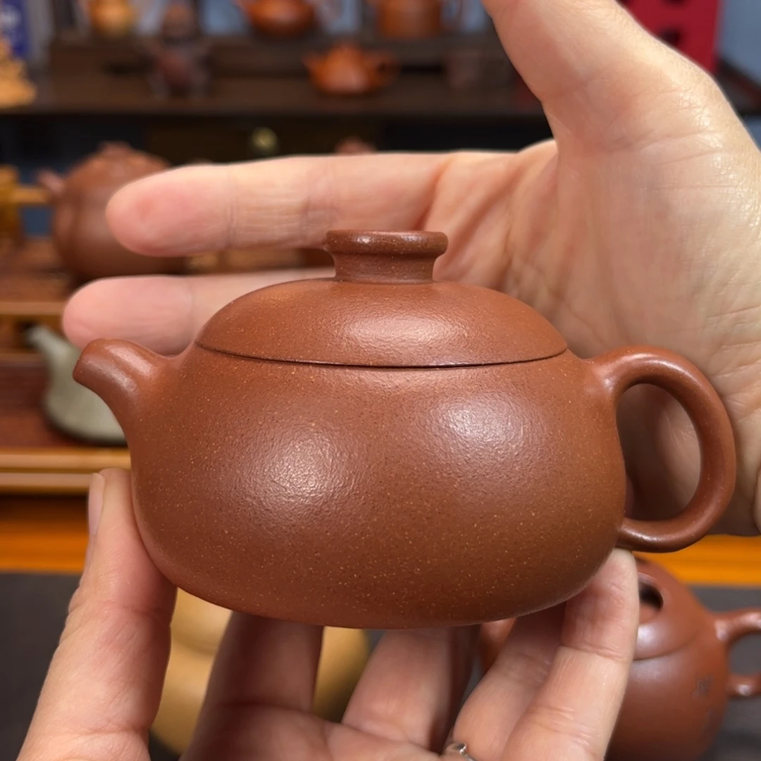 紫砂茶壶宜兴紫砂壶半手工制作