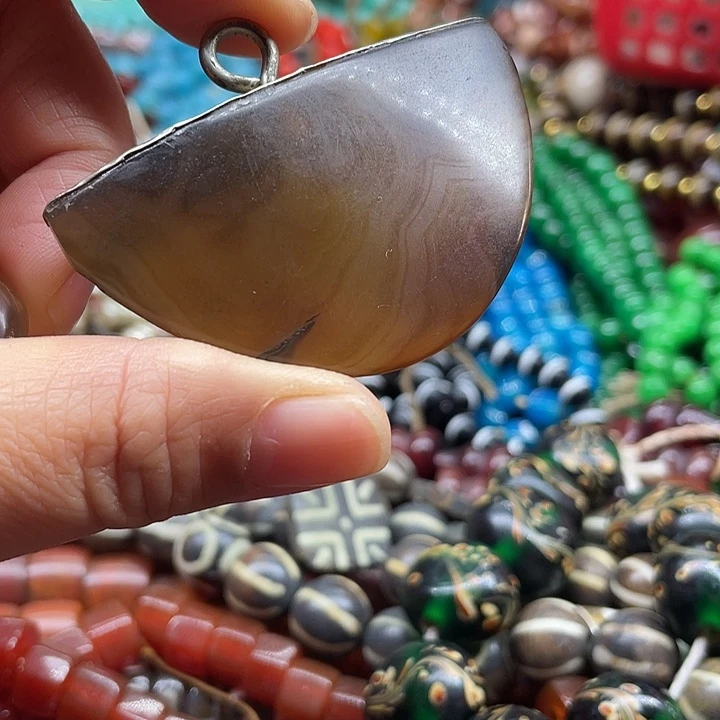 玛瑙/玉髓未镶嵌颈饰