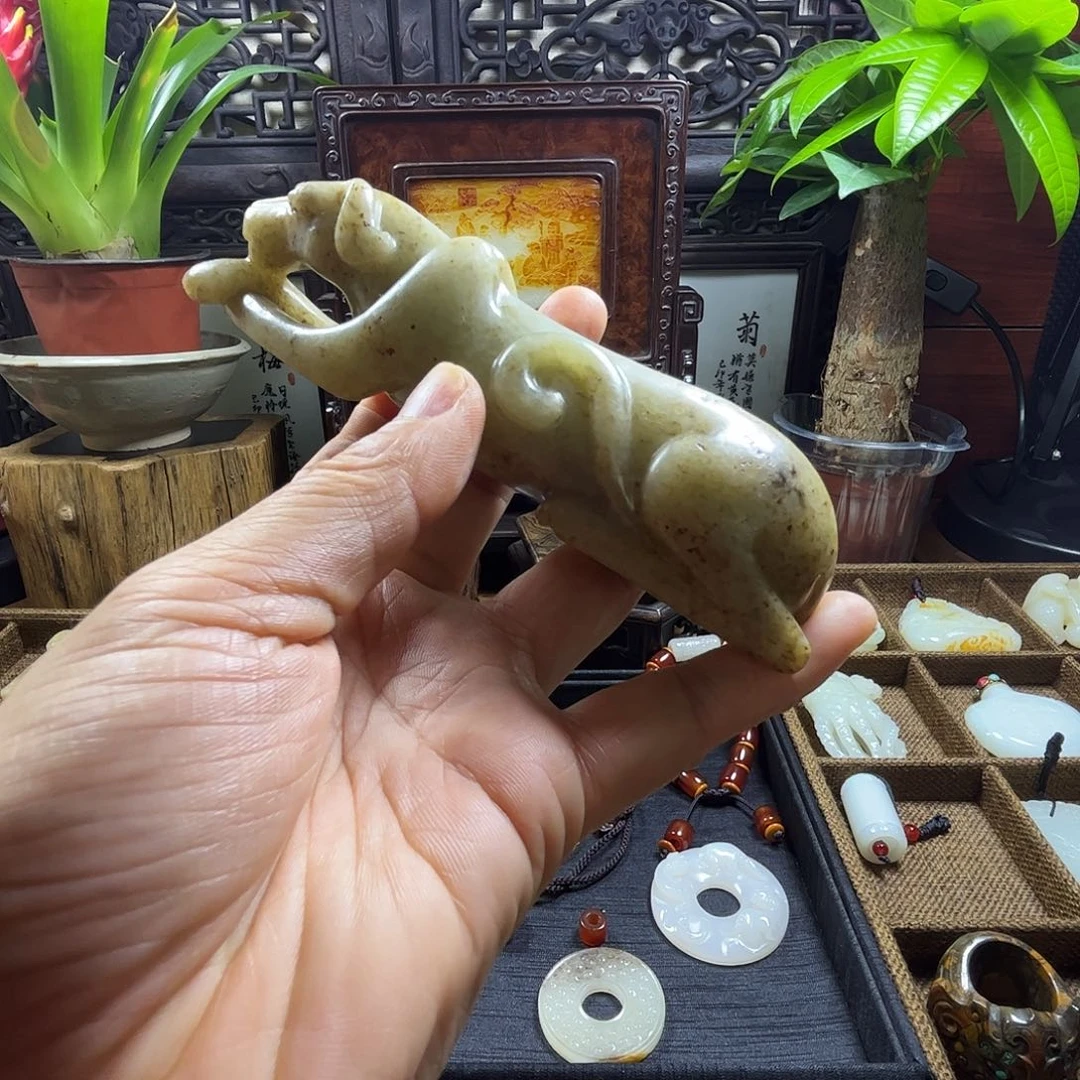 和田玉未镶嵌颈饰用***9