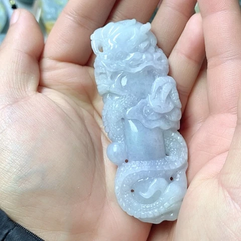 翡翠颈饰未镶嵌天然缅甸翡翠a货