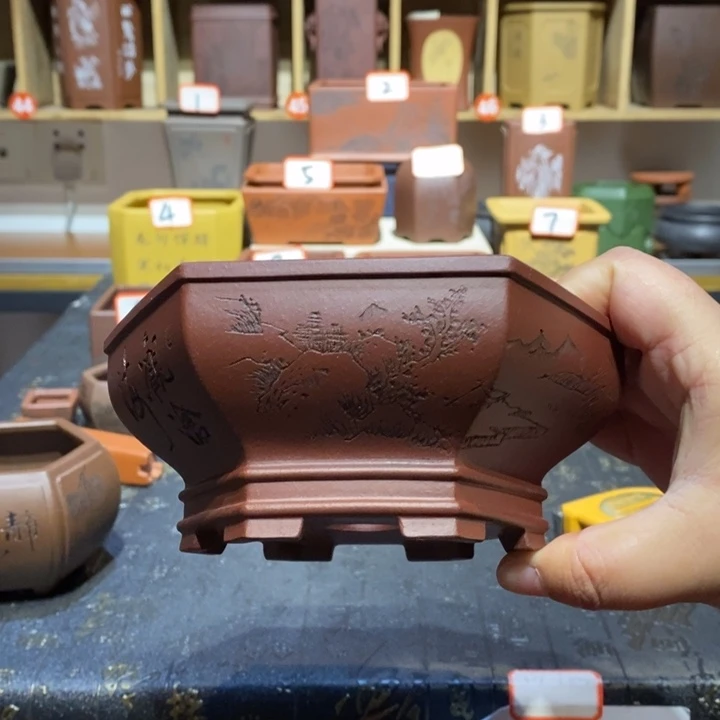 紫砂花盆紫砂文化