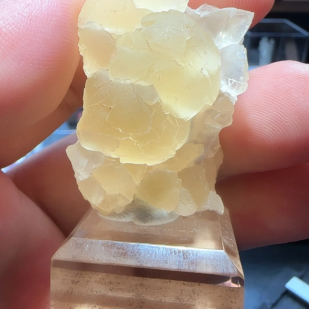 有机玻璃矿标摆件天然矿物