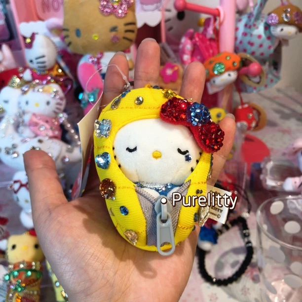 睡袋KITTYkitty满钻定制手作挂件
