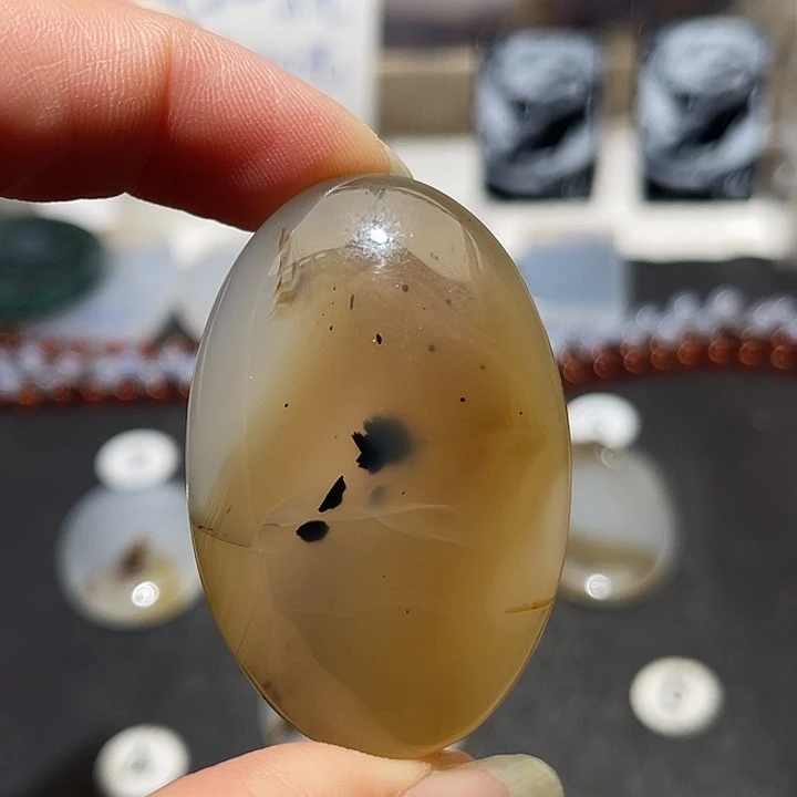 玛瑙/玉髓未镶嵌吊坠(不含链)