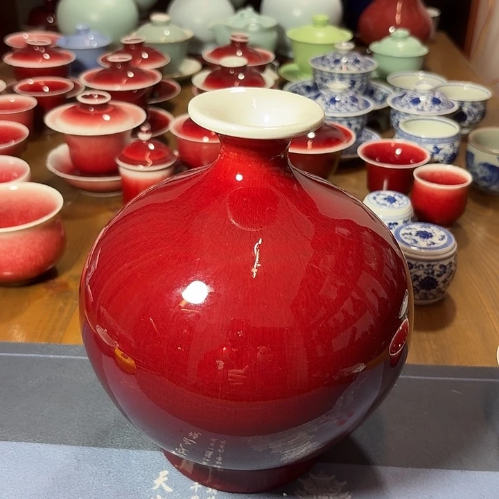 陶瓷景德镇高温陶瓷花瓶