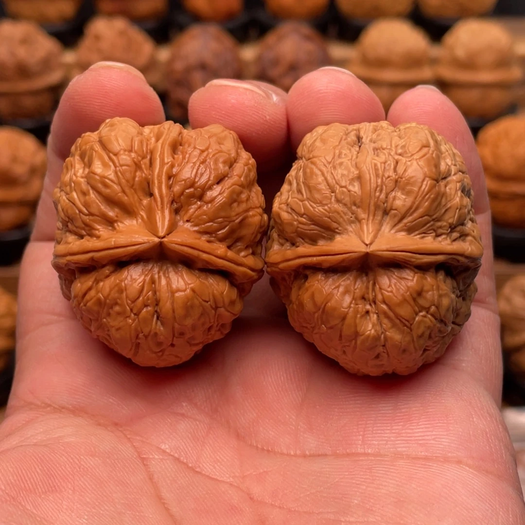 吊坠文玩核桃四方蟾王三棱41尺