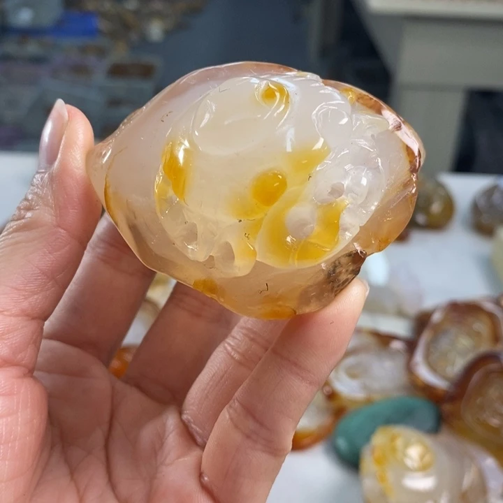 玛瑙/玉髓吊坠(不含链)未镶嵌