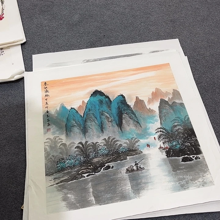 国画ZH精品国画作品