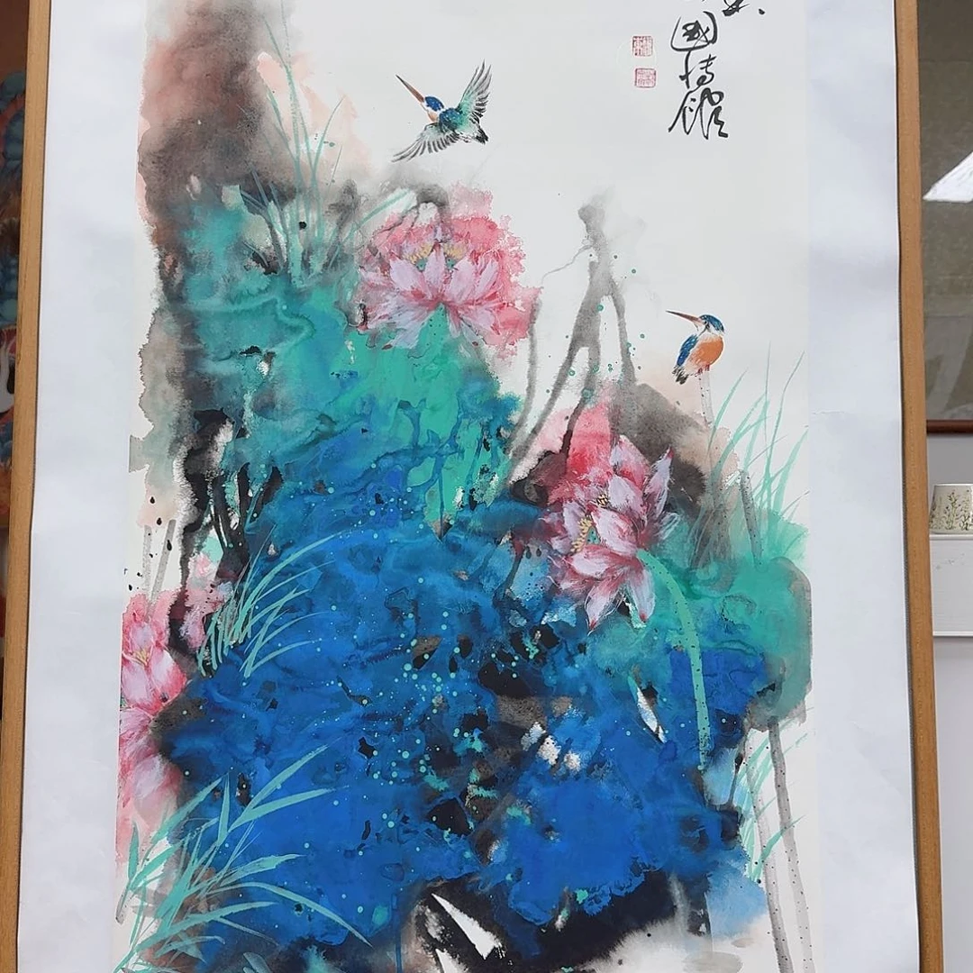 国画多次参加国内外重大