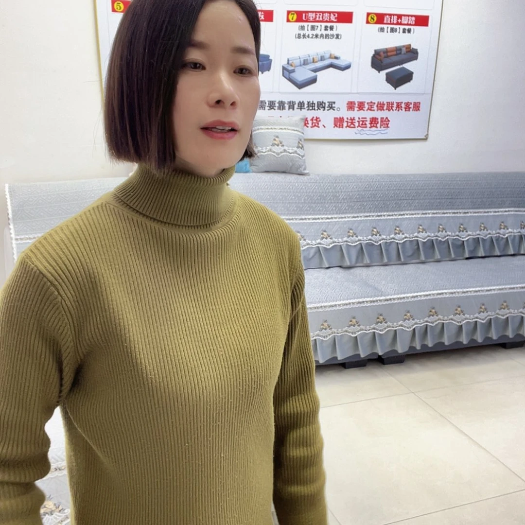 毛绒四季好看沙发垫