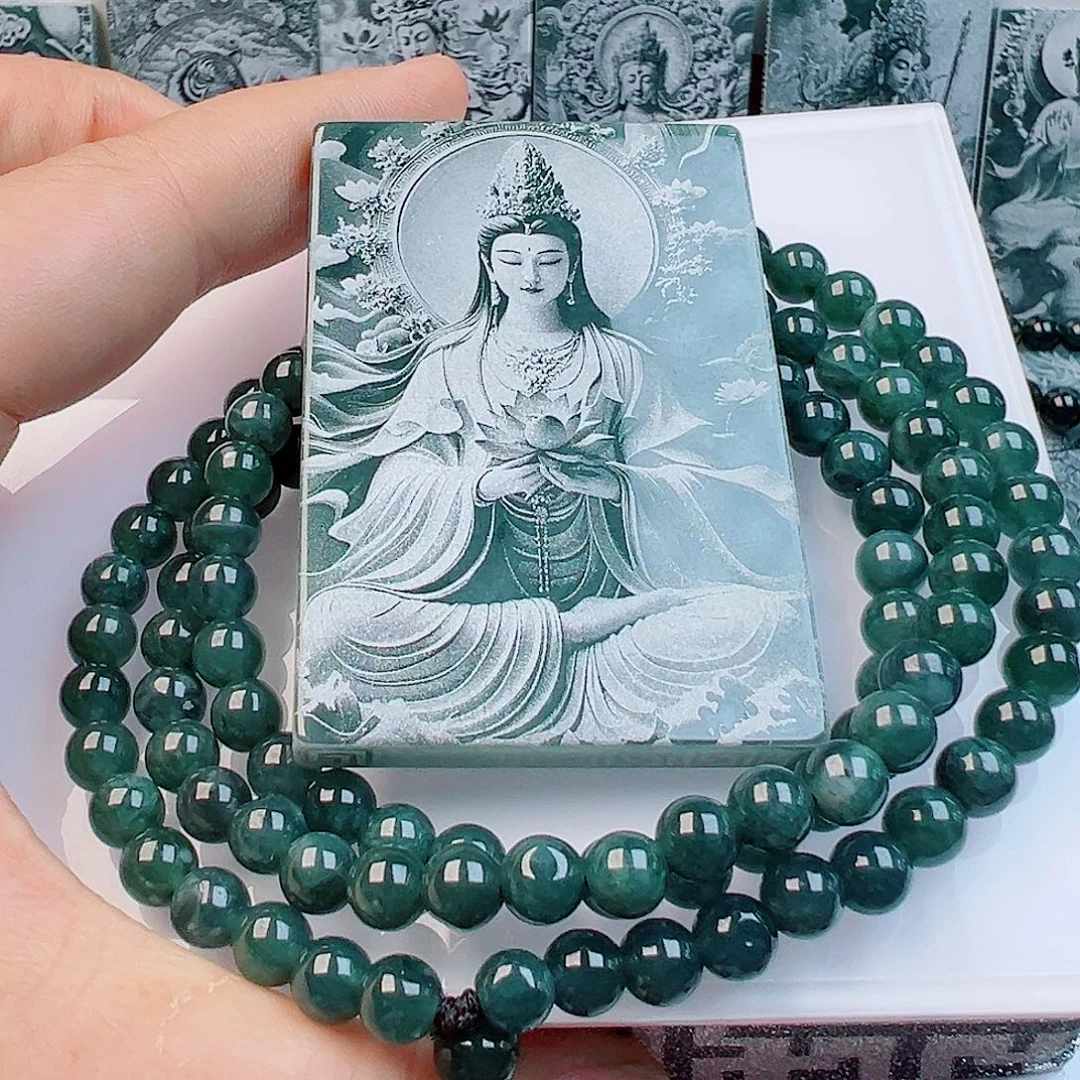 翡翠未镶嵌颈饰111