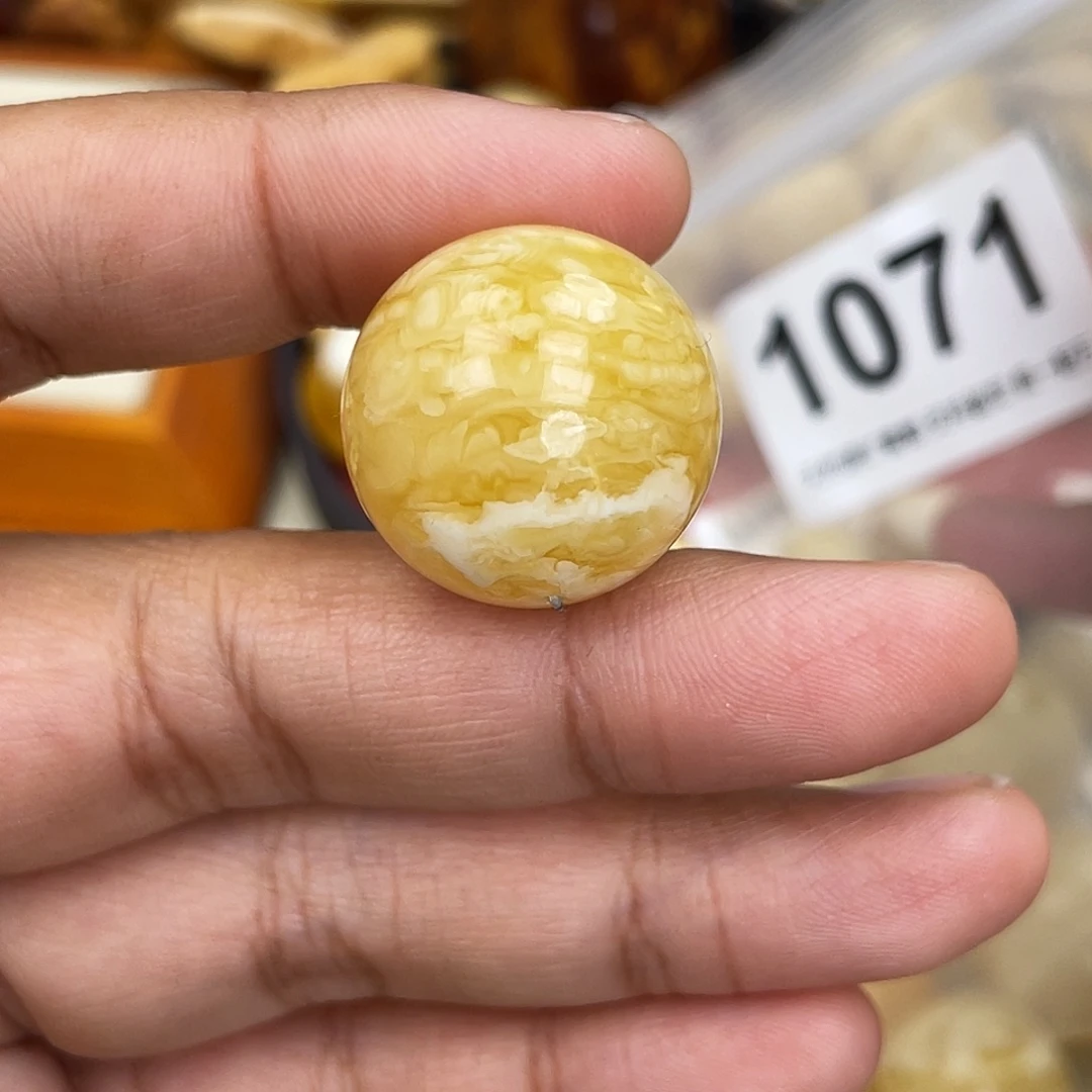 蜜蜡未镶嵌珠宝奇石22.7虎皮