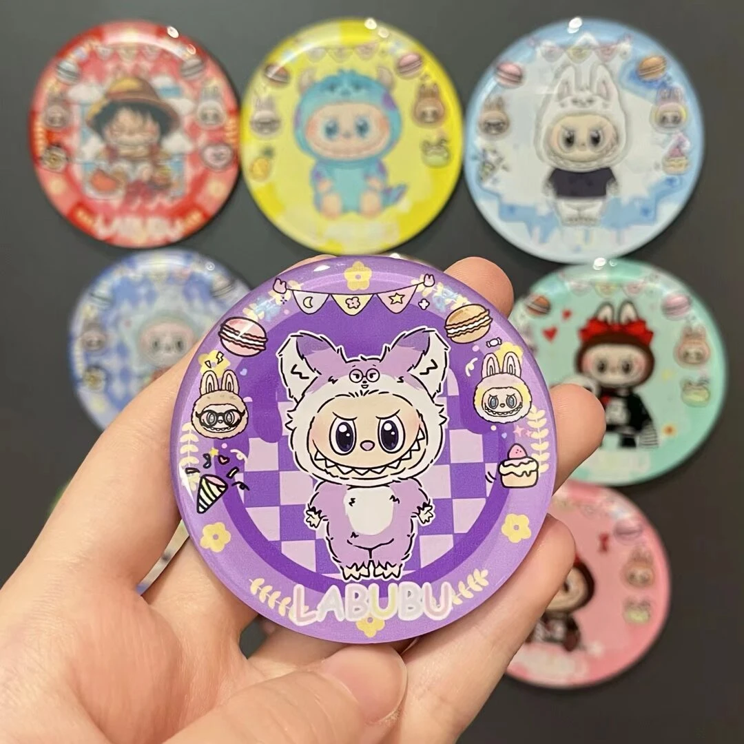 【直播拆】 水晶滴胶DIY手绘亚克力 拉布布吧唧冰箱贴