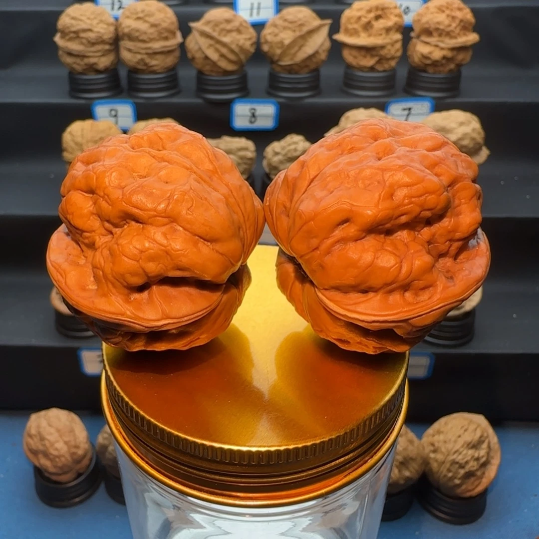 鹏***哈把件桃核蟾祖核桃