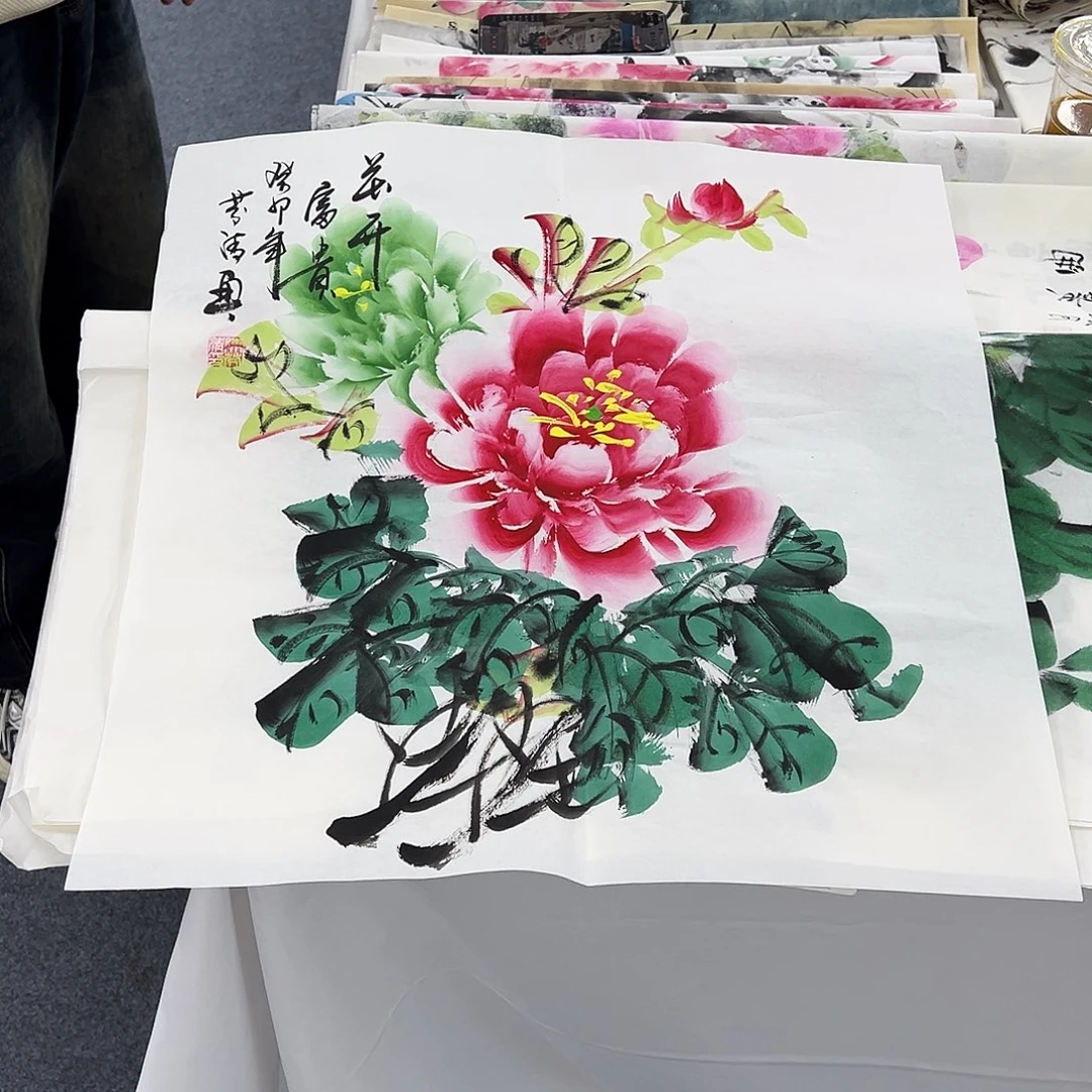国画纯手绘作品欣赏