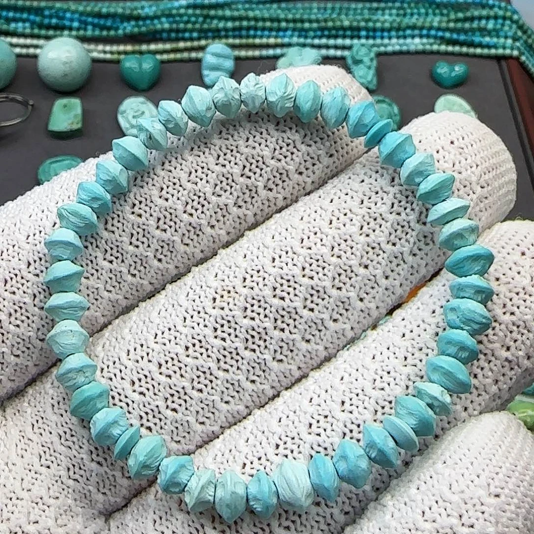 绿松石未镶嵌配饰