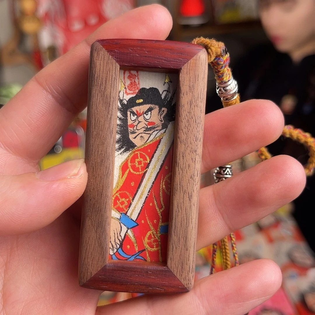 小*浩纯手绘钟馗文创画